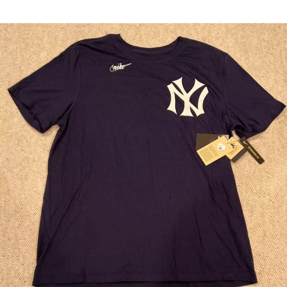 Men's New York Yankees Derek Jeter Nike Navy Legend Name and Number Home T-Shirt